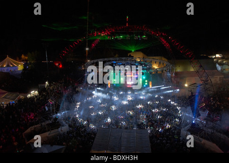 Festival Techno Nature One 2009, Kastellaun, Renania-Palatinato Foto Stock