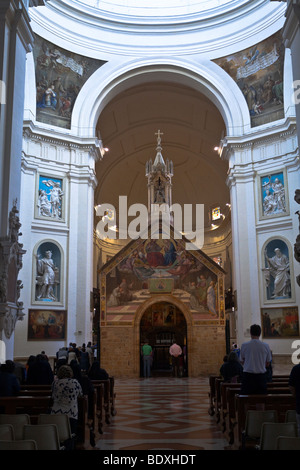 "Basilica di Santa Maria degli Angeli e La Porziuncola', Assisi, Toscana, Italia, Europa mediterranea. Foto Stock