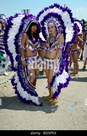 Caribana;Caraibi sfilata di carnevale e Festival di Toronto, Ontario;Canada;l'America del Nord Foto Stock