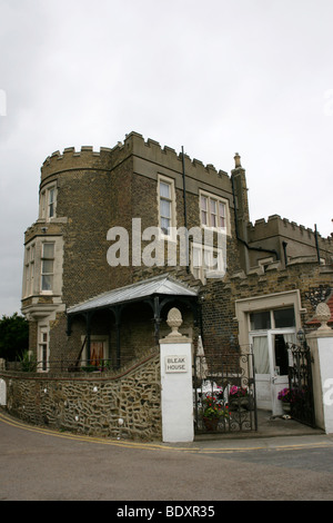 Bleak House, Broadstairs, Kent, Regno Unito Foto Stock