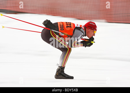 Rene Sommerfeldt, nazionale tedesco di uomini cross country team, Tour de Ski, Oberhof 2009, Turingia, Germania, Europa Foto Stock