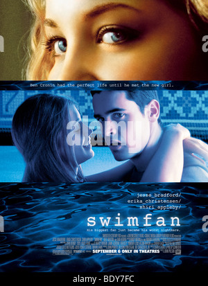 SWIMFAN - Poster per il 2002 Icona/Greenstreet film con Jesse Bradford come Ben e Erika Christensen come Madison Foto Stock