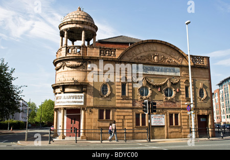 Ex Cinema Salford ( successivamente il Rex), Chapel Street, Salford, Greater Manchester, Regno Unito Foto Stock