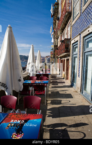 Esplanade a Porto, Portogallo, Europa Foto Stock