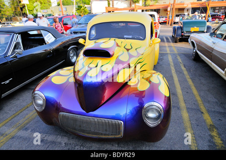 Oldtimer riunione, Burbank, Los Angeles, California, Stati Uniti d'America Foto Stock