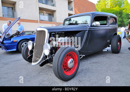 Oldtimer riunione, Burbank, Los Angeles, California, Stati Uniti d'America Foto Stock