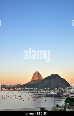 Sugarloaf Mountain, Pão de Açúcar, Rio de Janeiro, Brasile, Sud America Foto Stock