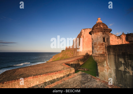 Stati Uniti d'America, Caraibi, Puerto Rico, San Juan, città vecchia, Fuerte San Cristobal (Sito UNESCO) Foto Stock