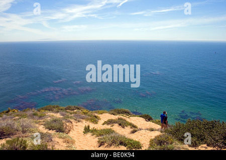 Point Dume, Malibu, California, Stati Uniti d'America Foto Stock