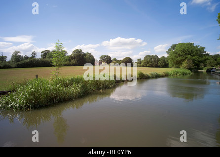 Stratford upon avon canal lapworth volo di serrature warwickshire Midlands England Regno Unito Foto Stock