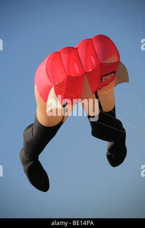 Aquilone gigante al 2009 Bristol Kite Festival. Foto Stock