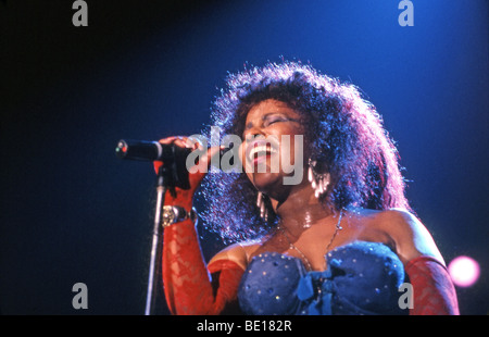 CHAKA KHAN cantante americana circa 1987 Foto Stock