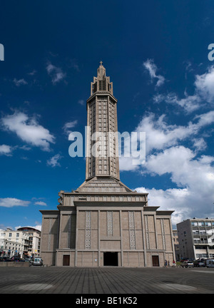 Chiesa di San Giuseppe a LE HAVRE , France Foto Stock