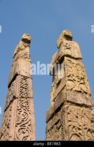 In prossimità di incroci sassone, Sandbach, Cheshire, Inghilterra, Regno Unito Foto Stock