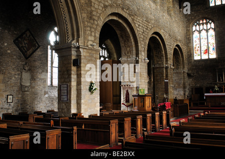 Elstow chiesa abbaziale, Bedfordshire, England, Regno Unito Foto Stock