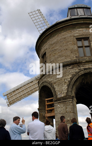 Chesterton Windmill sul patrimonio Open Day, Warwickshire, Inghilterra, Regno Unito Foto Stock