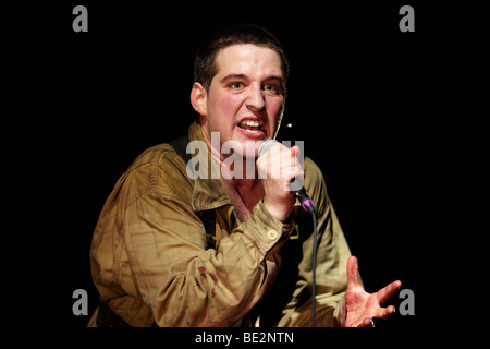 Scena di Woyzeck presso il teatro comunale di Berna, premiere 12.09.2009, Svizzera Foto Stock