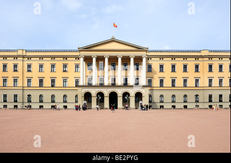 Il Royal Palace, Oslo, Norvegia, Scandinavia, Europa settentrionale Foto Stock