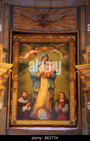 Altare Principale della città di Panama che mostra la Cattedrale di Nostra Signora di La Asuncion del Panama Foto Stock