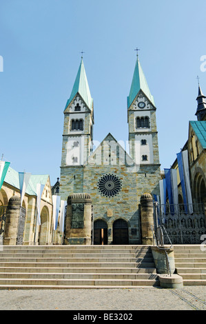 Chiesa della Visitazione, pellegrinaggio basilica, Werl, Soest distretto, Renania settentrionale-Vestfalia, Germania, Europa Foto Stock