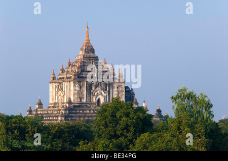 Pagoda, tempio, Old Bagan, pagano, birmania, myanmar, Asia Foto Stock