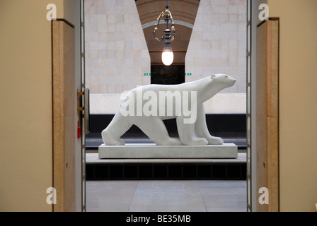 Berretto Con Pon Pon Eisb&auml;r Polar Bear &ndash; Unisex, Bianco, Lana, Taglia Unica, Per Sci E Inverno