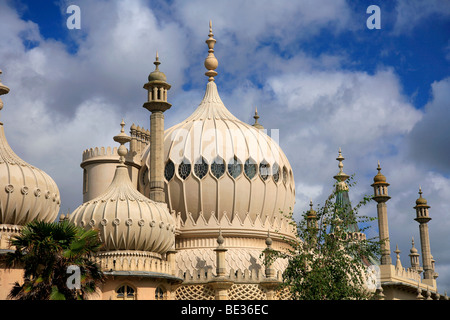 Royal Pavilion palazzo città di Brighton East Sussex County Inghilterra Gran Bretagna Foto Stock