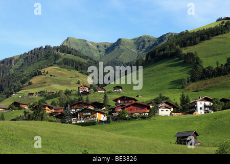 Seidlwinkl nella valle di Rauris, del Pinzgau, stato federale di Salisburgo, Austria, Europa Foto Stock