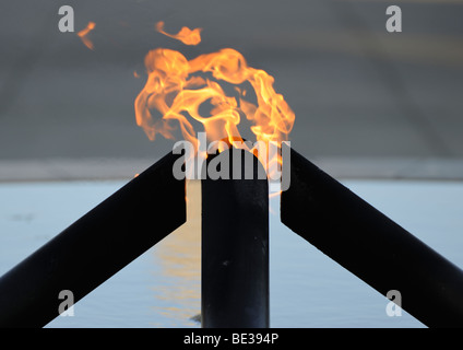 Corte di contemplazione la fiamma eterna del ricordo il Kings Park di Perth Australia Foto Stock