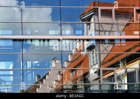 La riflessione, museo, ex ospedale di Santo Spirito, Biberach an der Riss, Baden-Wuerttemberg, Germania, Europa Foto Stock