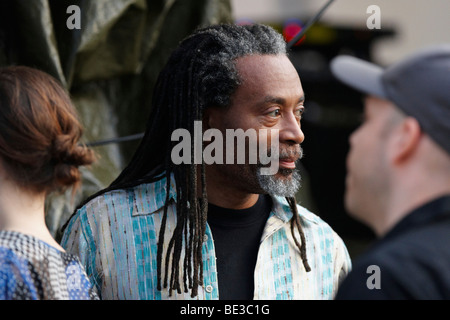 Bobby McFerrin con il suo progetto Bobble, Europa premiere al festival Stimmen in Augusta Raurica, Svizzera Foto Stock