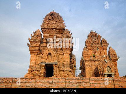 Po Klong Garai, Girai, Cham towers, santuario, tempio, Phan Rang, Vietnam Asia Foto Stock