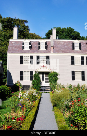 Casa storica del Presidente John Quincy Adams a Quincy, Massachusetts Foto Stock