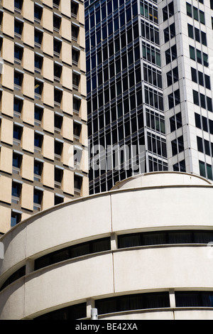 Architettura moderna a Sydney nel quartiere centrale degli affari. Sydney, Nuovo Galles del Sud, Australia Foto Stock