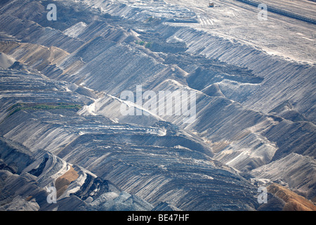 Hambach Tagebau, carbone marrone, Rhein-Erft-Kreis, Nord Reno-Westfalia, Germania Foto Stock