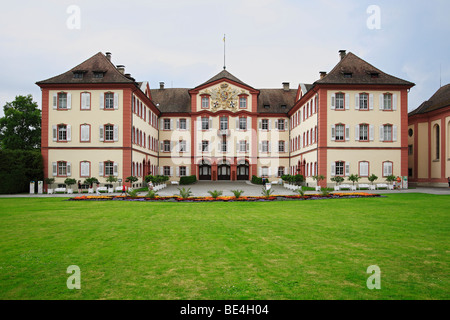 Palazzo, Isola di Mainau, Lago di Costanza, Baden-Wuerttemberg, Germania, Europa Foto Stock