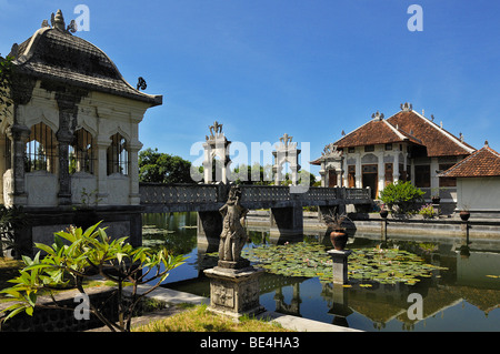 Taman Ujung acqua Palace, Bali, Indonesia, sud-est asiatico Foto Stock