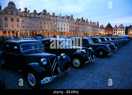 75 anni di Citroen Avant trazione in Arras, Luglio 2009 Foto Stock