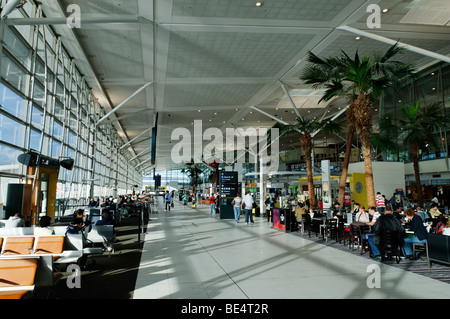 Edificio del Terminal dell Aeroporto Internazionale di Brisbane, Brisbane, Queensland, Australia Foto Stock