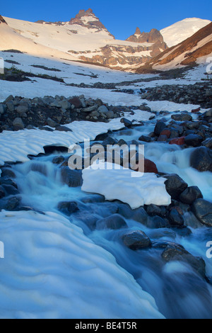 Padella Creek in inverno Foto Stock