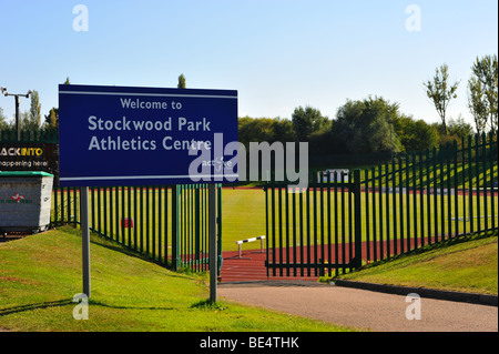 Stockwood Parco Centro di atletica a Luton Foto Stock