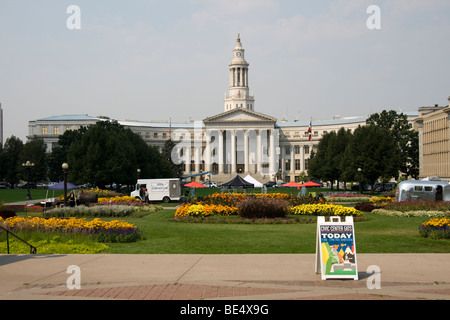 Denver City e della contea di edificio, Denver, Colorado, STATI UNITI D'AMERICA Foto Stock