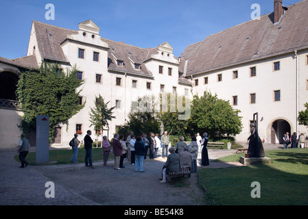 Lutherhaus (casa di Lutero museo), Lutherstadt Wittenberg, Sassonia-Anhalt, Germania Foto Stock