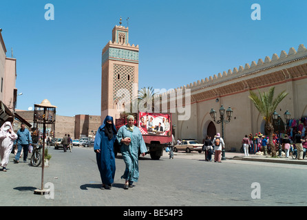 Kasbah, Tombe Saadiane, cimitero a Marrakech, Marocco, Africa Foto Stock