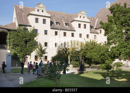 Lutherhaus (casa di Lutero museo), Lutherstadt Wittenberg, Sassonia-Anhalt, Germania Foto Stock