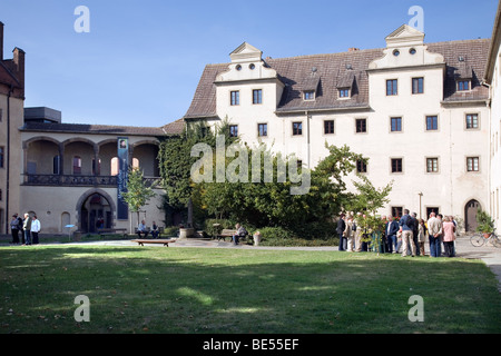 Lutherhaus (casa di Lutero museo), Lutherstadt Wittenberg, Sassonia-Anhalt, Germania Foto Stock