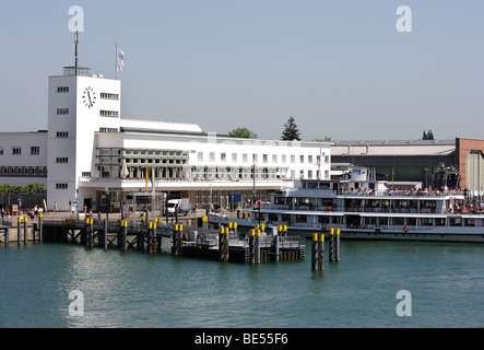 La Zeppelin Museum di Friedrichshafen sul Lago di Costanza, Baden-Wuerttemberg, Germania, Europa Foto Stock