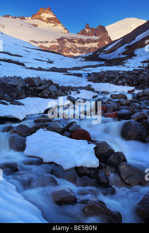 Padella Creek in inverno Foto Stock