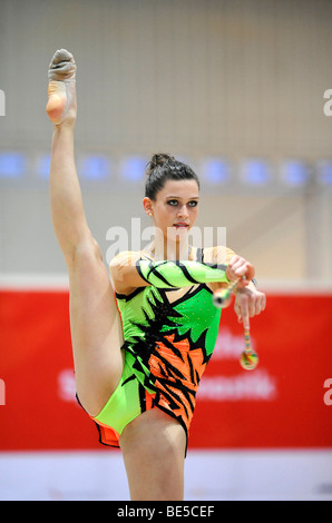 Mira Bimperling, Germania, Tedesco RSG ginnastica ritmica campionati, Frankfurt am Main, Hesse, Germania, Europa Foto Stock