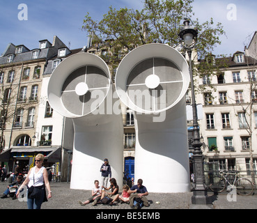 Centro Pompidou, Parigi, Francia Foto Stock